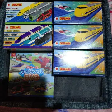 프라레일 차량 세트 6대 DVD 포함