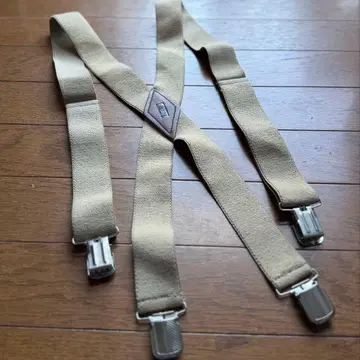 Levi's 서스펜더 클립 가죽 택