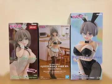 우자키 양은 놀고 싶어! 우자키 츠키 우자키 하나 피규어 3체 세트