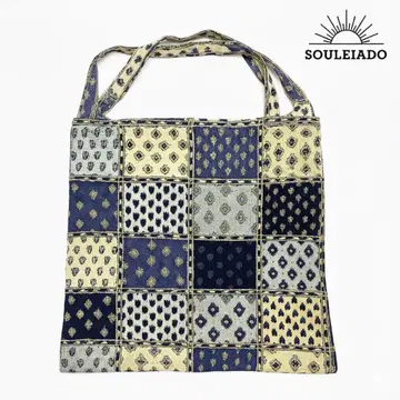 솔레이야드 x 투모로우랜드 코튼 토트백