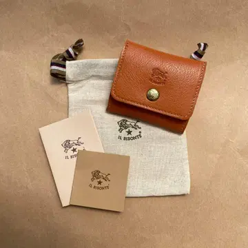 일비종떼 코인 케이스 동전 지갑 소품함 캐러멜