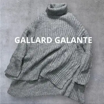 개럴개런트 울 믹스 루즈핏 릴랙스 터틀 풀오버