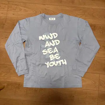 WIND AND SEA 데님de미라이 롱T M 사이즈