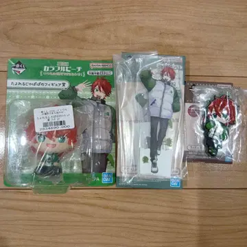 제일복권 컬러풀 피치 피규어 쟈파파 3점 세트