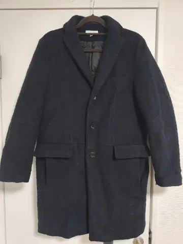 BEAUTY & YOUTH / 충전솜 체스터 코트 울 혼방