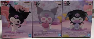 산리오 캐릭터즈 쿠로미 피규어 컬렉션 전 3종