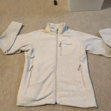 mont-bell 플리스 자켓 화이트