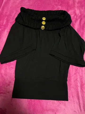 d.i.a. 오프숄더 7부 소매 원피스