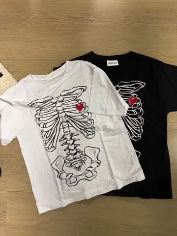 크롭 기장 T셔츠 2장 세트 noremid 켄타우로스 켄타