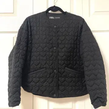 ZARA 자라 블랙 퀼팅 자켓 S 사이즈