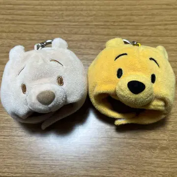 푸우 팬캡 키체인