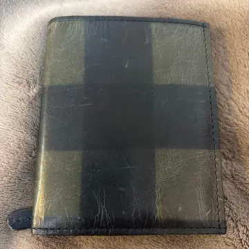 B.stuff 브라운 가죽 접이식 지갑