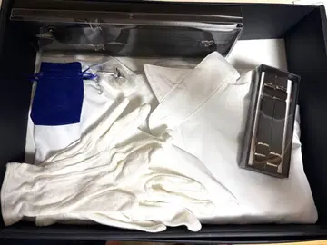 신랑 화이트 턱시도 셔츠 LL 사이즈