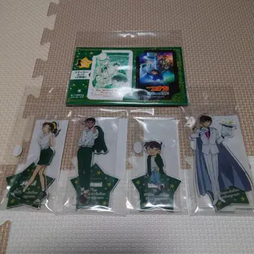 명탐정 코난 100만 달러의 오릉성 아크릴 스탠드, 스티커 5개 세트