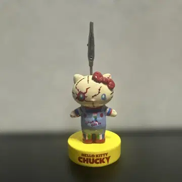 USJ 한정판 헬로키티 처키 메모 스탠드
