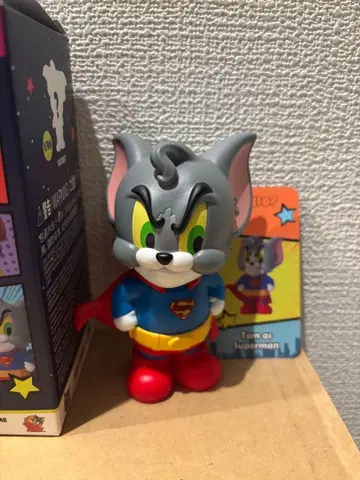 톰과 제리 워너 브라더스 100주년 기념 슈퍼맨 코스프레 피규어