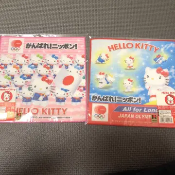 [ 올림픽 ] 지역 한정 헬로키티 손수건 2개