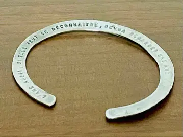 [ SERGE THORAVAL ] 뱅글 프리 사이즈 '반사Reflet'