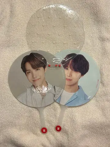BTS 제이홉 부채 2개 세트 & 부채 커버