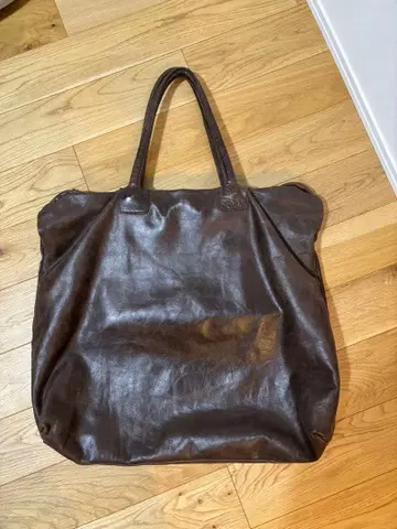 Jas M.B. 브라운 가죽 토트백