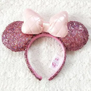 디즈니 파르팔루자 머리띠 미니 핑크 머리띠 [새상품급]