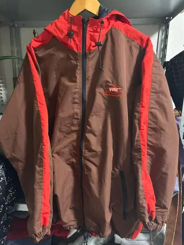 90s vans 나일론 자켓 구 로고