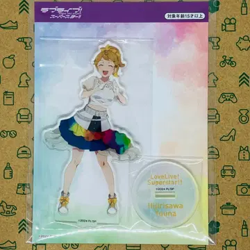 히지리사와 유나 아크릴 스탠드 페인터 스타일 스테이지 의상 서니 패션