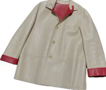 Salvatore Ferragamo 가죽 자켓 리버서블