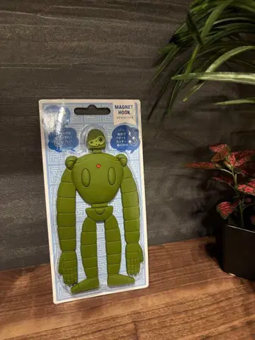 [미사용 새상품] 동동이 공화국 로봇 병정 마그넷 후크