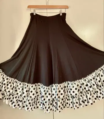 플라멩코 팔다 플라멩코 스커트 허리밴딩