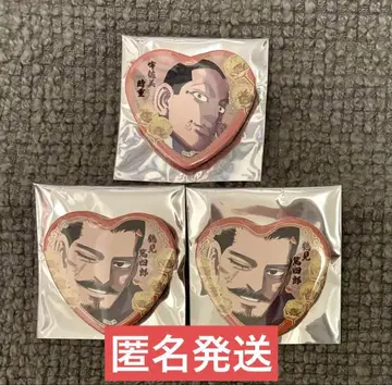 골든 카무이 금 사랑입니다 캔뱃지 하트 츠루미 우사미