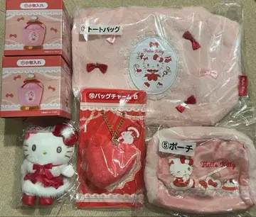 산리오 당첨 복권 헬로키티 6세트