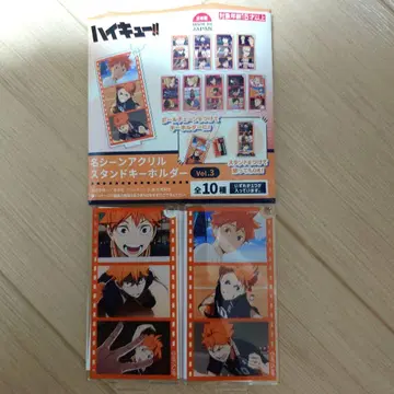 하이큐 쓰레기장의 결전 명장면 아크릴 스탠드 키링 히나타