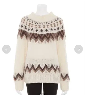 미라 오웬 노르딕 니트