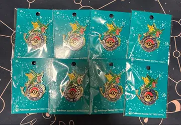 레쿠자 스카이트리 로고 핀즈 8개 세트