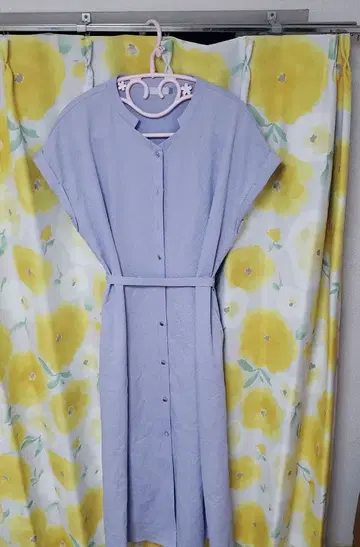 overE 셔츠 원피스 96 라벤더