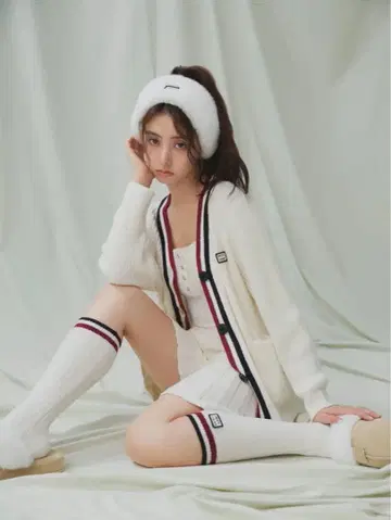 snidel home 셋업 가디건 숏 팬츠