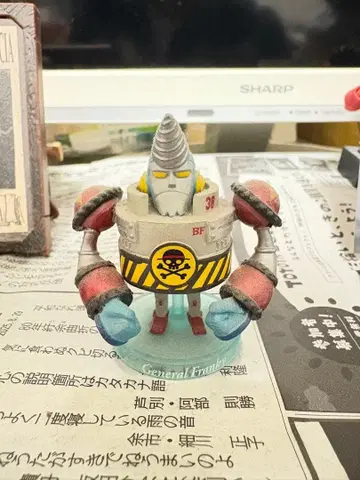 원피스 피규어 프랭키 장군 SD 캐릭터