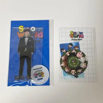 SnowMan 와타나베 쇼타 SnowWorld 아크릴 스탠드 스티커