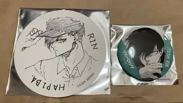 블루 록 이세탄 캔뱃지 코스터 이토시 린