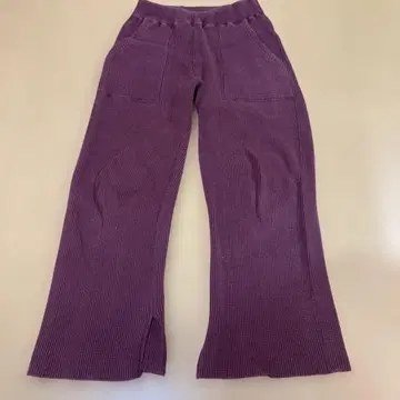 PHEENY 와인 레드 와이드 팬츠 사이즈 2