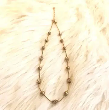 MONET 모네 골드 스테이션 목걸이