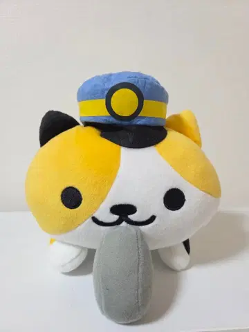 고양이 모으기 봉제 인형 역장 봉제 인형 마스코트 차장 경찰서장