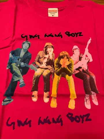 미사용 새상품 긴코 BOYZ T셔츠 M 사이즈 미네타 카즈노부