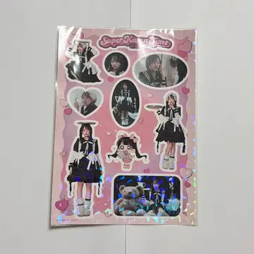 FRUITS ZIPPER 마츠모토 카렌 생일 굿즈 씰