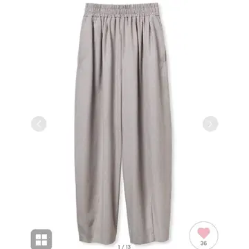 택 포함 새상품 2025 금기 모델 FURFUR 커브 와이드 팬츠