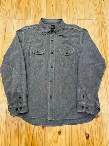 THE UNION OVERALLS 블랙 샴브레이