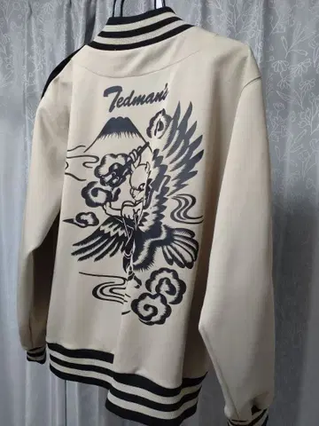 Tedman's 스카 재킷 크림색