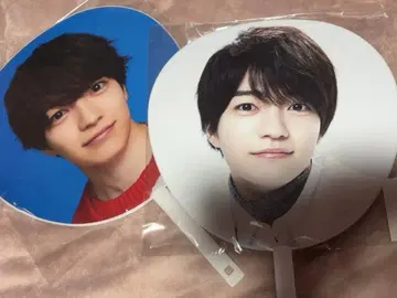 니시하타 다이토 점보 부채 2개 세트