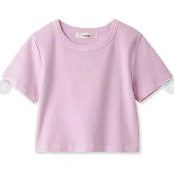 FURFUR 로고 자수 피그먼트 다이 T셔츠